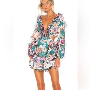 Zimmermann Allia Linen Floral Dress 2